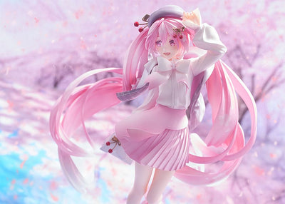 Character Vocal Series 01: Hatsune Miku PVC Statue 1/7 Sakura Miku: Hanami Outfit Ver. 28cm - Scale Statue - Good Smile Company - Hobby Figures UK