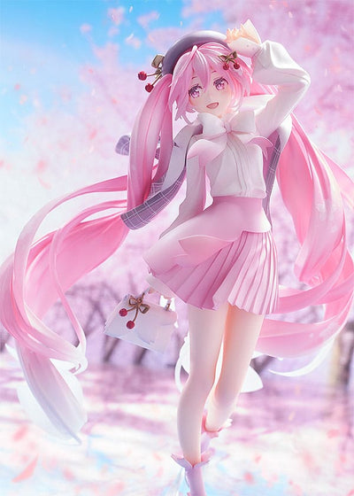 Character Vocal Series 01: Hatsune Miku PVC Statue 1/7 Sakura Miku: Hanami Outfit Ver. 28cm - Scale Statue - Good Smile Company - Hobby Figures UK