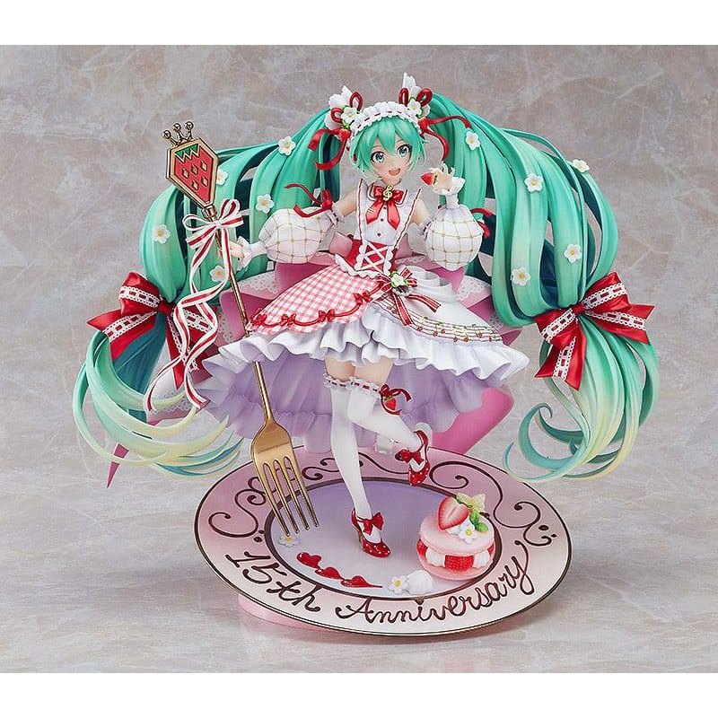 Character Vocal Series 01: Hatsune Miku PVC Statue 1/7 Hatsune Miku: 15th Anniversary Ver. 29cm - Scale Statue - Good Smile Company - Hobby Figures UK