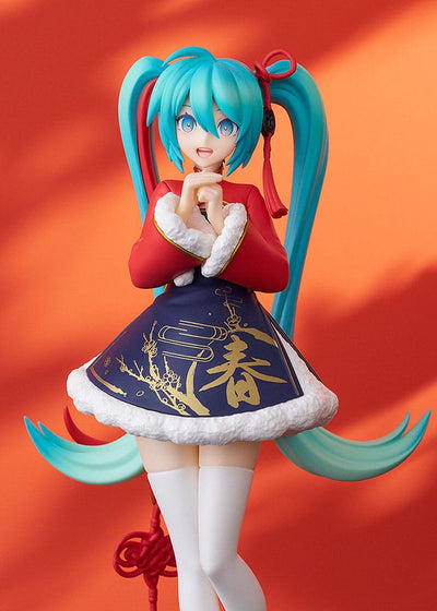 Character Vocal Series 01: Hatsune Miku Pop Up Parade PVC Statue Hatsune Miku: Sourxuan Chinese New Year Ver. 17cm - Scale Statue - Good Smile Company - Hobby Figures UK