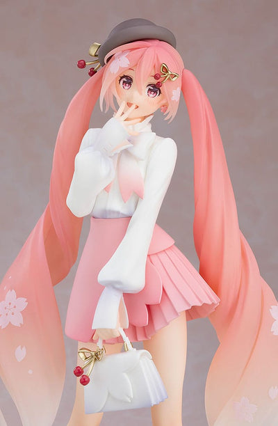 Character Vocal Series 01: Hatsune Miku Pop Up Parade PVC Statue Sakura Miku: Hanami Outfit Ver. 23cm - Scale Statue - Good Smile Company - Hobby Figures UK