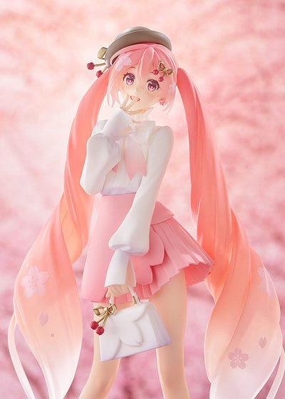 Character Vocal Series 01: Hatsune Miku Pop Up Parade PVC Statue Sakura Miku: Hanami Outfit Ver. 23cm - Scale Statue - Good Smile Company - Hobby Figures UK