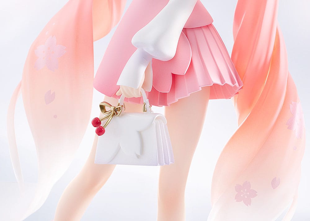Character Vocal Series 01: Hatsune Miku Pop Up Parade PVC Statue Sakura Miku: Hanami Outfit Ver. 23cm - Scale Statue - Good Smile Company - Hobby Figures UK