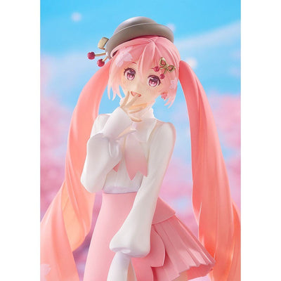 Character Vocal Series 01: Hatsune Miku Pop Up Parade PVC Statue Sakura Miku: Hanami Outfit Ver. 23cm - Scale Statue - Good Smile Company - Hobby Figures UK