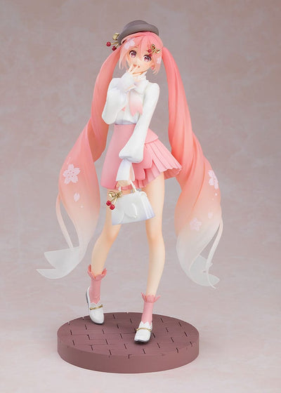 Character Vocal Series 01: Hatsune Miku Pop Up Parade PVC Statue Sakura Miku: Hanami Outfit Ver. 23cm - Scale Statue - Good Smile Company - Hobby Figures UK