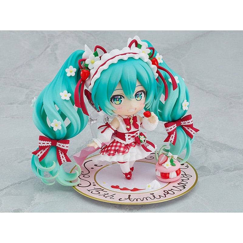 Character Vocal Series 01 Nendoroid Action Figure Hatsune Miku 15th Anniversary Ver. 10cm - Mini Figures - Good Smile Company - Hobby Figures UK