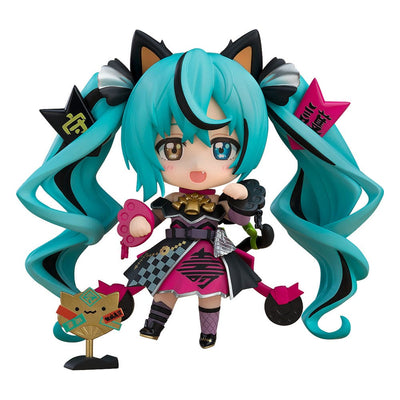 Character Vocal Series 01 Nendoroid Action Figure Hatsune Miku: Black Maneki Miku Ver. 10cm - Mini Figures - Good Smile Company - Hobby Figures UK