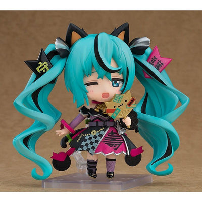 Character Vocal Series 01 Nendoroid Action Figure Hatsune Miku: Black Maneki Miku Ver. 10cm - Mini Figures - Good Smile Company - Hobby Figures UK