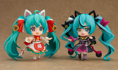 Character Vocal Series 01 Nendoroid Action Figure Hatsune Miku: Black Maneki Miku Ver. 10cm - Mini Figures - Good Smile Company - Hobby Figures UK