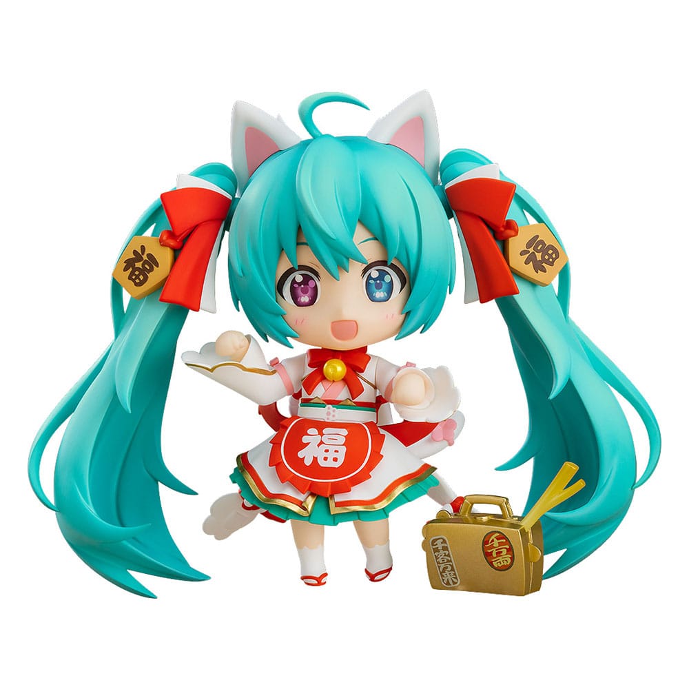 Character Vocal Series 01 Nendoroid Action Figure Hatsune Miku: Maneki Miku Ver. 10cm - Mini Figures - Good Smile Company - Hobby Figures UK