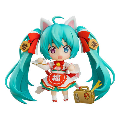 Character Vocal Series 01 Nendoroid Action Figure Hatsune Miku: Maneki Miku Ver. 10cm - Mini Figures - Good Smile Company - Hobby Figures UK