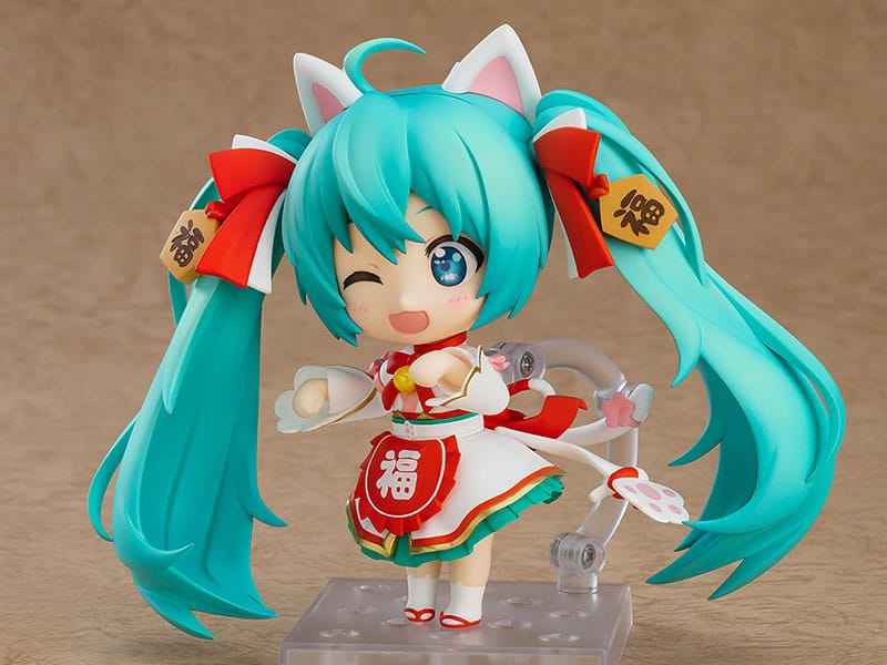 Character Vocal Series 01 Nendoroid Action Figure Hatsune Miku: Maneki Miku Ver. 10cm - Mini Figures - Good Smile Company - Hobby Figures UK