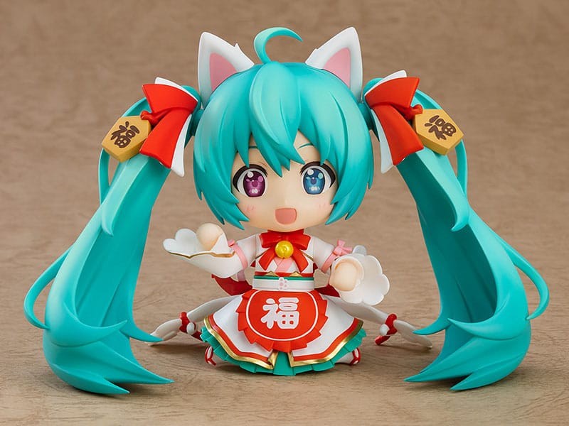 Character Vocal Series 01 Nendoroid Action Figure Hatsune Miku: Maneki Miku Ver. 10cm - Mini Figures - Good Smile Company - Hobby Figures UK