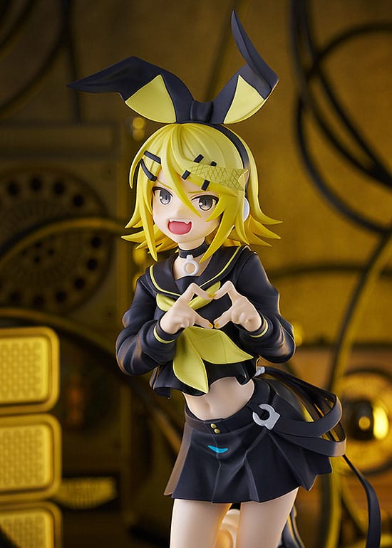 Character Vocal Series 02 Pop Up Parade PVC Statue Kagamine Rin: Bring It On Ver. L Size 22cm - Scale Statue - Good Smile Company - Hobby Figures UK