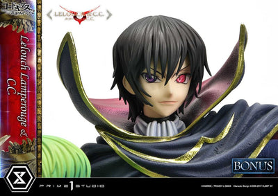 Code Geass: Lelouch of the Rebellion Concept Masterline Series Statue 1/6 Lelouch Lamperouge & C.C. Bonus Version 44cm - Scale Statue - Prime 1 Studio - Hobby Figures UK