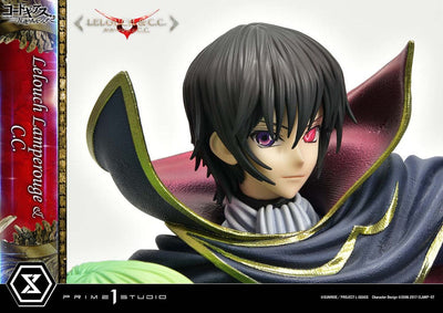 Code Geass: Lelouch of the Rebellion Concept Masterline Series Statue 1/6 Lelouch Lamperouge & C.C. Bonus Version 44cm - Scale Statue - Prime 1 Studio - Hobby Figures UK