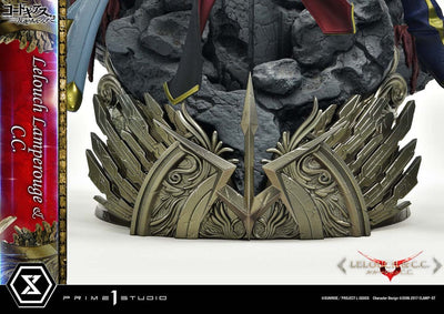 Code Geass: Lelouch of the Rebellion Concept Masterline Series Statue 1/6 Lelouch Lamperouge & C.C. Bonus Version 44cm - Scale Statue - Prime 1 Studio - Hobby Figures UK