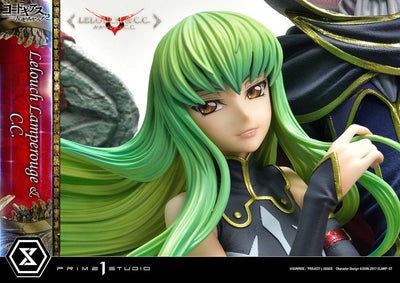 Code Geass: Lelouch of the Rebellion Concept Masterline Series Statue 1/6 Lelouch Lamperouge & C.C. Bonus Version 44cm - Scale Statue - Prime 1 Studio - Hobby Figures UK