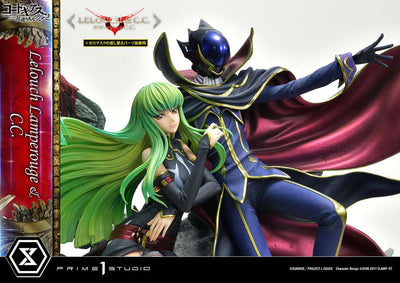 Code Geass: Lelouch of the Rebellion Concept Masterline Series Statue 1/6 Lelouch Lamperouge & C.C. Bonus Version 44cm - Scale Statue - Prime 1 Studio - Hobby Figures UK