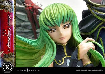 Code Geass: Lelouch of the Rebellion Concept Masterline Series Statue 1/6 Lelouch Lamperouge & C.C. Bonus Version 44cm - Scale Statue - Prime 1 Studio - Hobby Figures UK