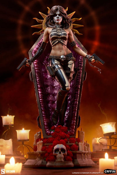 Coffin Comics Premium Format Statue La Muerta 61cm - Scale Statue - Sideshow Collectibles - Hobby Figures UK