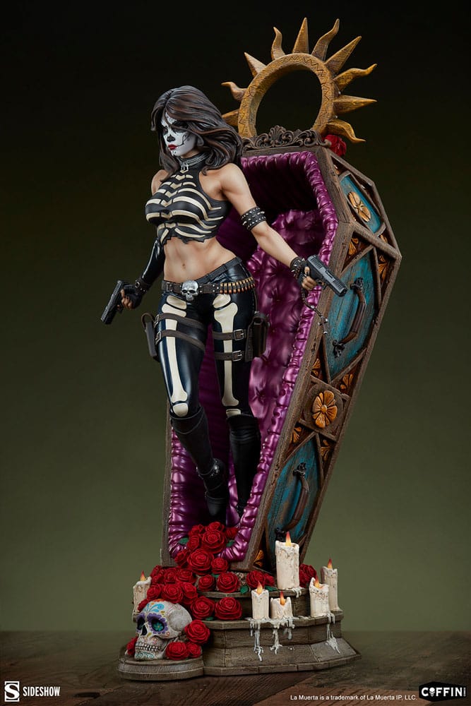 Coffin Comics Premium Format Statue La Muerta 61cm - Scale Statue - Sideshow Collectibles - Hobby Figures UK