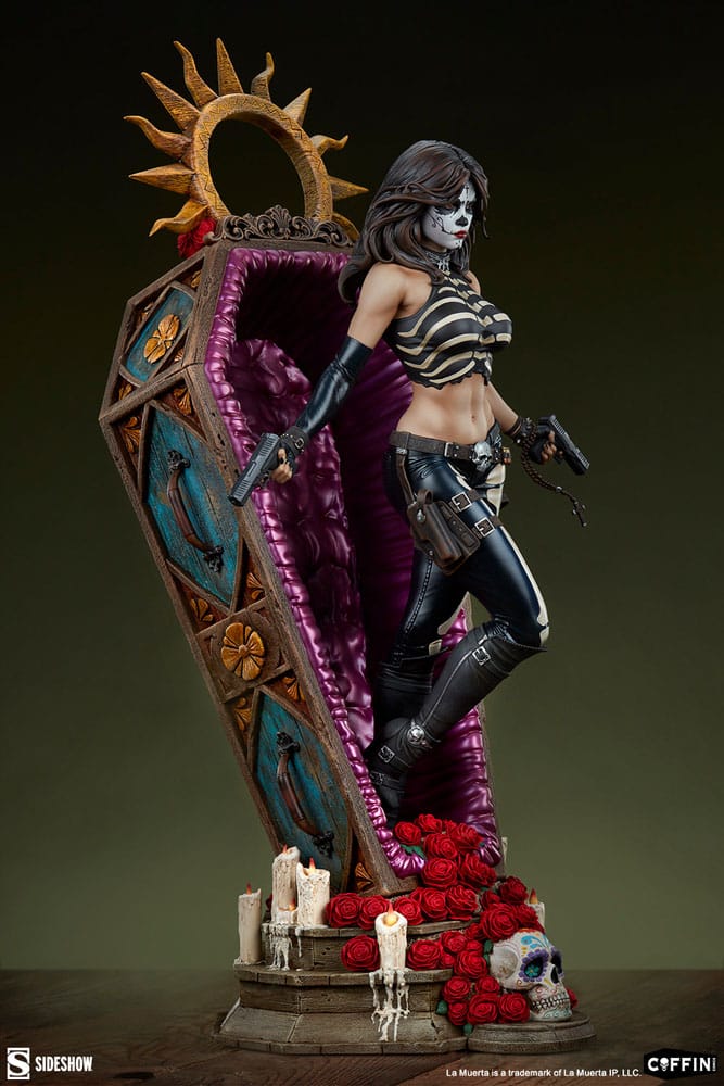 Coffin Comics Premium Format Statue La Muerta 61cm - Scale Statue - Sideshow Collectibles - Hobby Figures UK