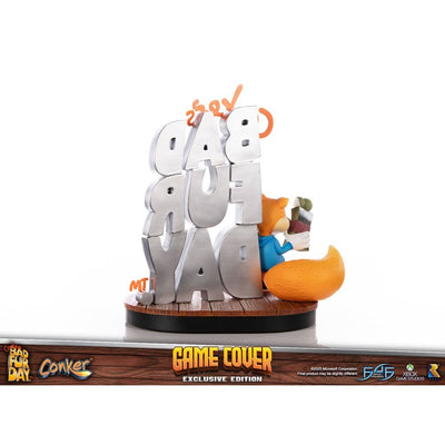 Conker´s Bad Fur Day Statue Game Cover Exclusive Edition 45cm - Scale Statue - First 4 Figures - Hobby Figures UK