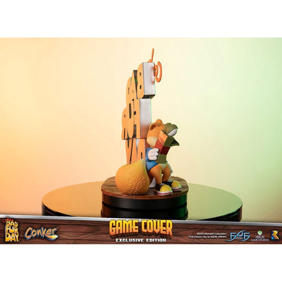Conker´s Bad Fur Day Statue Game Cover Exclusive Edition 45cm - Scale Statue - First 4 Figures - Hobby Figures UK