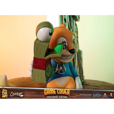 Conker´s Bad Fur Day Statue Game Cover Exclusive Edition 45cm - Scale Statue - First 4 Figures - Hobby Figures UK