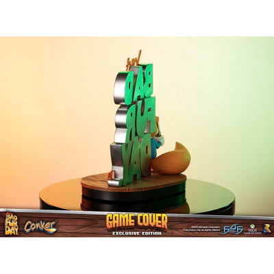 Conker´s Bad Fur Day Statue Game Cover Exclusive Edition 45cm - Scale Statue - First 4 Figures - Hobby Figures UK