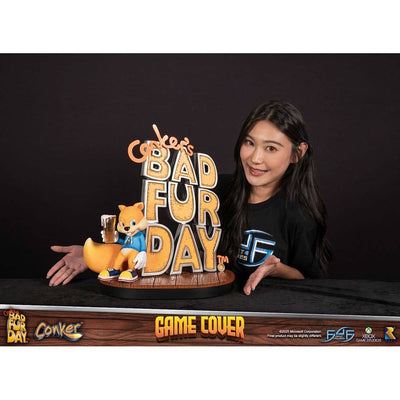Conker´s Bad Fur Day Statue Game Cover Standard Edition 45cm - Scale Statue - First 4 Figures - Hobby Figures UK