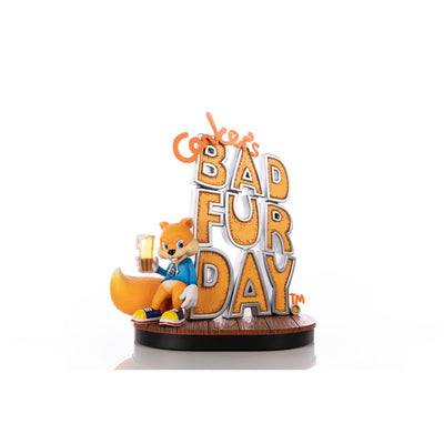 Conker´s Bad Fur Day Statue Game Cover Standard Edition 45cm - Scale Statue - First 4 Figures - Hobby Figures UK
