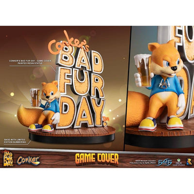 Conker´s Bad Fur Day Statue Game Cover Standard Edition 45cm - Scale Statue - First 4 Figures - Hobby Figures UK