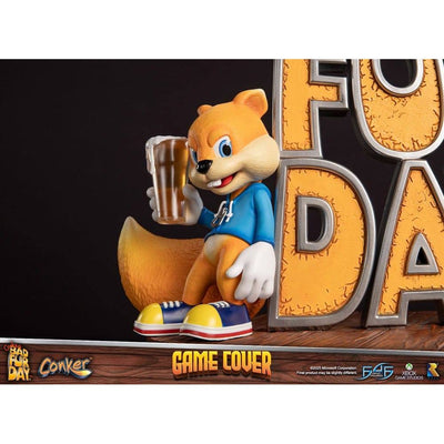 Conker´s Bad Fur Day Statue Game Cover Standard Edition 45cm - Scale Statue - First 4 Figures - Hobby Figures UK