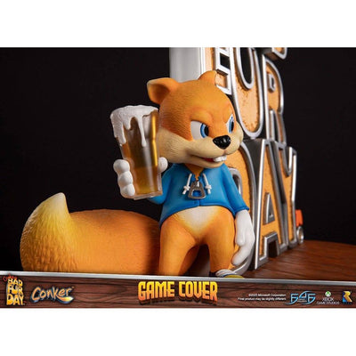 Conker´s Bad Fur Day Statue Game Cover Standard Edition 45cm - Scale Statue - First 4 Figures - Hobby Figures UK