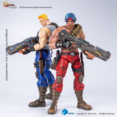 Contra: Operation Galuga Exquisite Basic Action Figure Bill Rizer 16cm - Action Figures - Hiya Toys - Hobby Figures UK