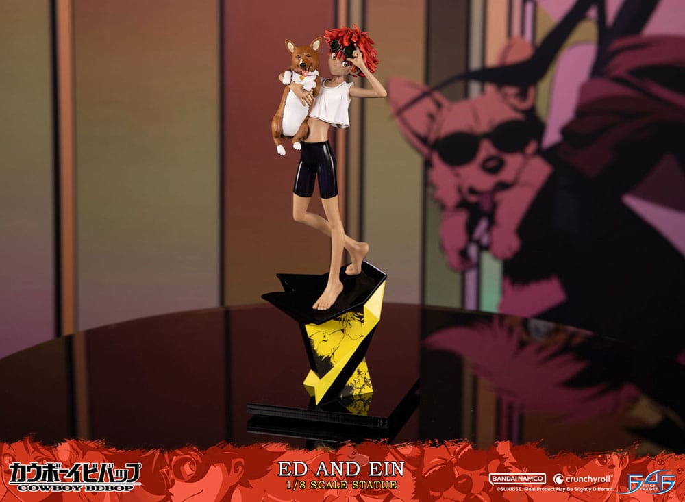 Cowboy Bebop Statue 1/8 Ed & Ein 28cm - Scale Statue - First 4 Figures - Hobby Figures UK