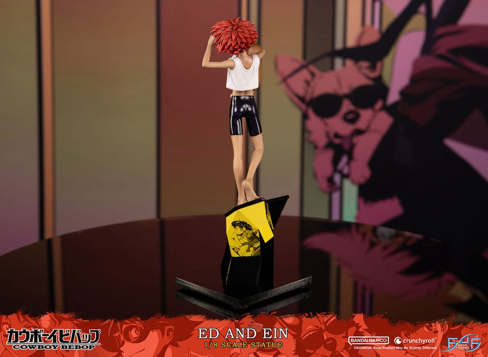 Cowboy Bebop Statue 1/8 Ed & Ein 28cm - Scale Statue - First 4 Figures - Hobby Figures UK