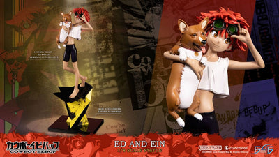 Cowboy Bebop Statue 1/8 Ed & Ein 28cm - Scale Statue - First 4 Figures - Hobby Figures UK