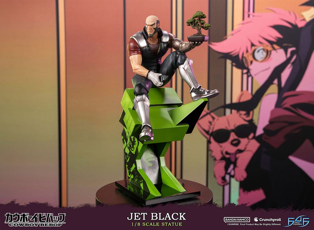 Cowboy Bebop Statue 1/8 Jet Black 30cm - Scale Statue - First 4 Figures - Hobby Figures UK