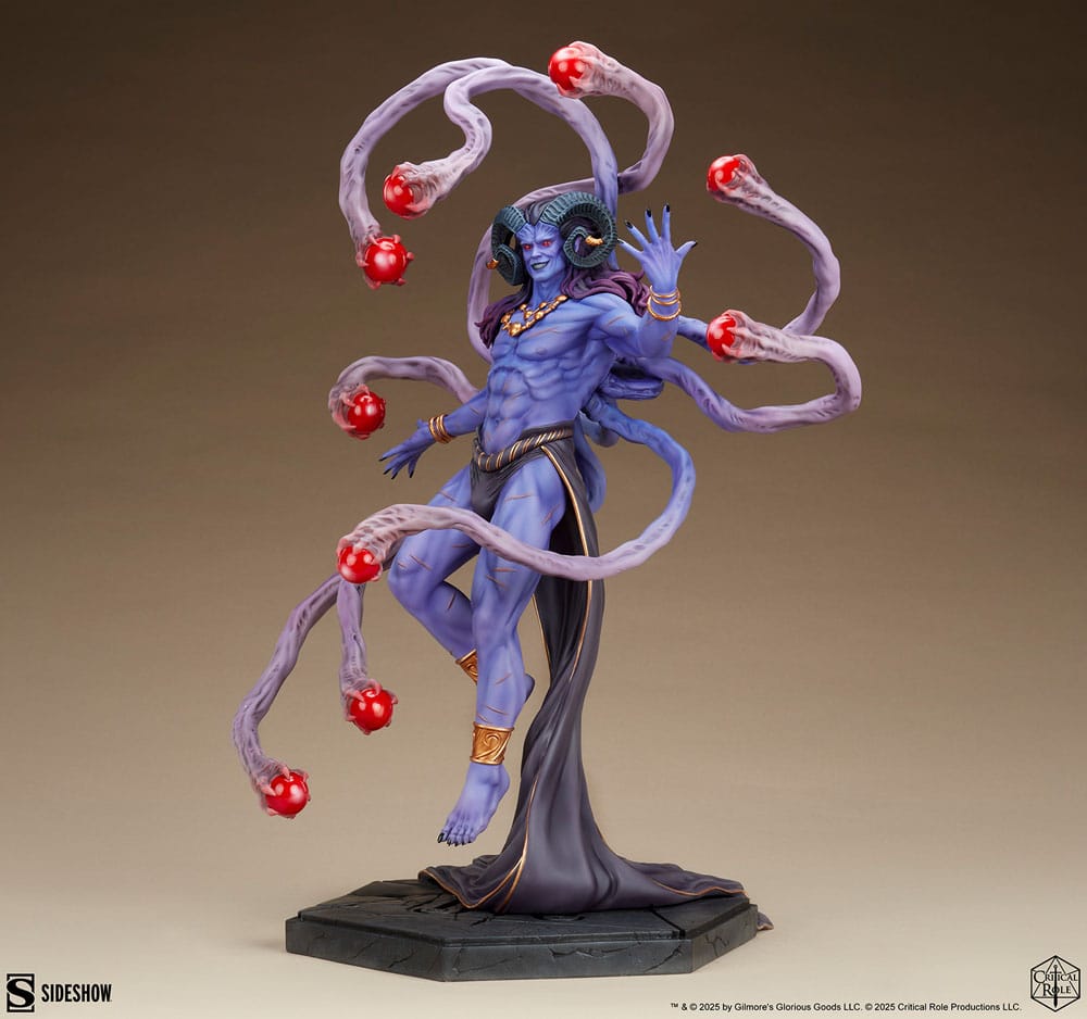 Critical Role Statue Lucien the Neosomnovem - Mighty Nein 51cm - Scale Statue - Sideshow Collectibles - Hobby Figures UK