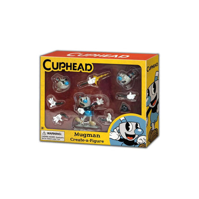 Cuphead Mini Create a Figure Figure Mugman - Mini Figures - Syndicate Collectibles - Hobby Figures UK