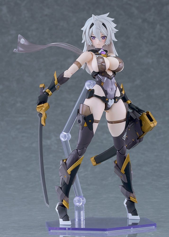 Cutie Honey Nova Plamatea Plastic Model Kit Black Honey 17cm