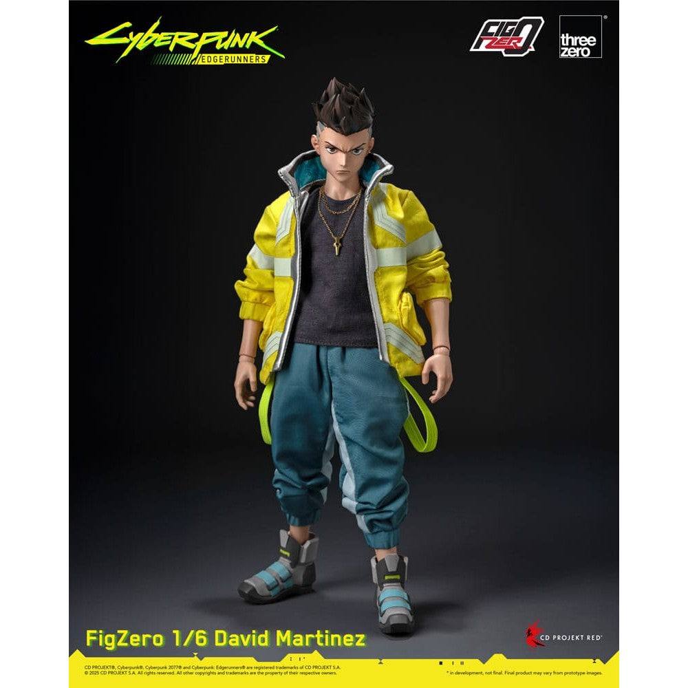 Cyberpunk: Edgerunners FigZero Action Figure 1/6 David Martinez 28cm - Action Figures - ThreeZero - Hobby Figures UK