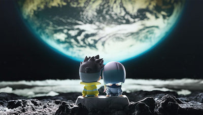 Cyberpunk: Edgerunners Mini-Figure 2-Pack Qset David & Lucy - To The Moon 8cm - Mini Figures - Good Smile Company - Hobby Figures UK