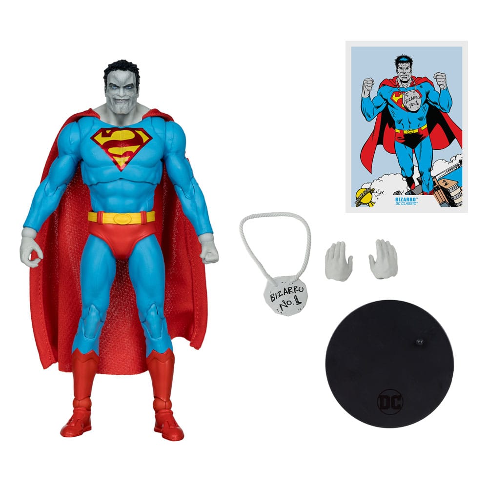 DC Classic DC Multiverse Action Figure Bizzaro (DC Classics) (Gold Label) 18cm - Action Figures - McFarlane Toys - Hobby Figures UK