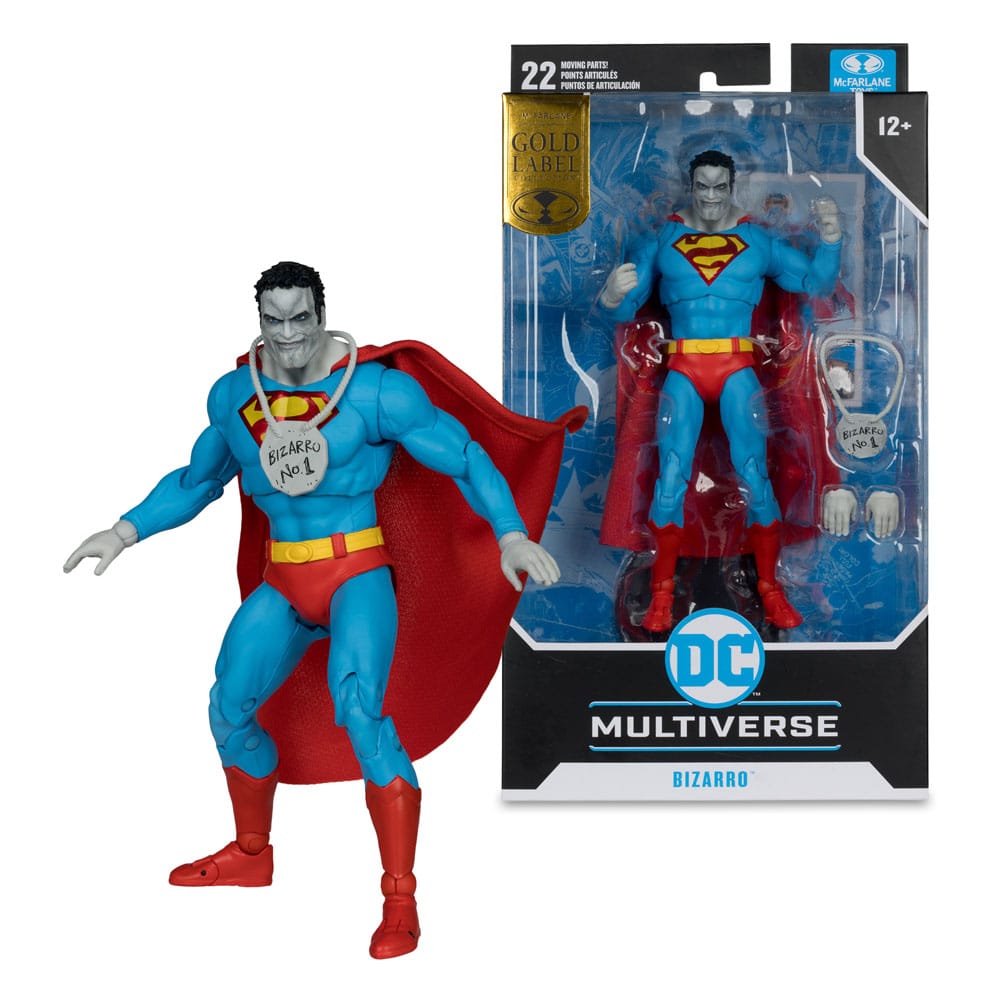 DC Classic DC Multiverse Action Figure Bizzaro (DC Classics) (Gold Label) 18cm - Action Figures - McFarlane Toys - Hobby Figures UK