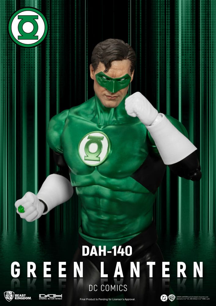 DC Comics Action Figure Green Lantern 20cm - Action Figures - Beast Kingdom Toys - Hobby Figures UK