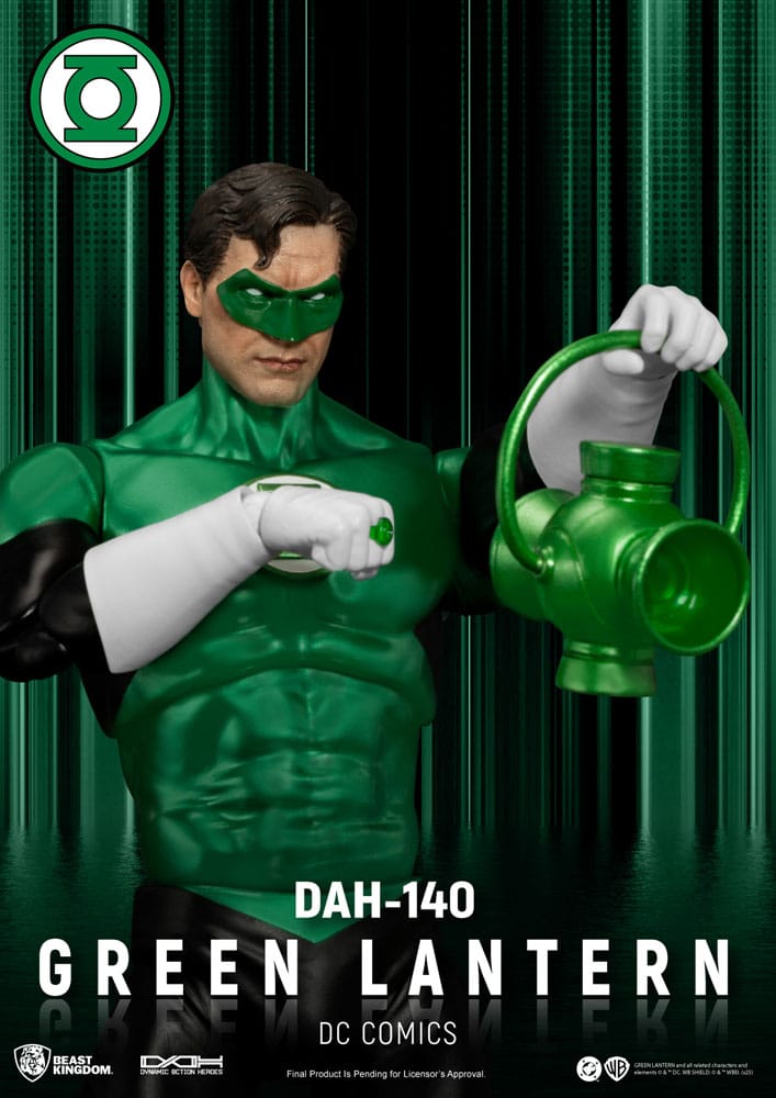DC Comics Action Figure Green Lantern 20cm - Action Figures - Beast Kingdom Toys - Hobby Figures UK